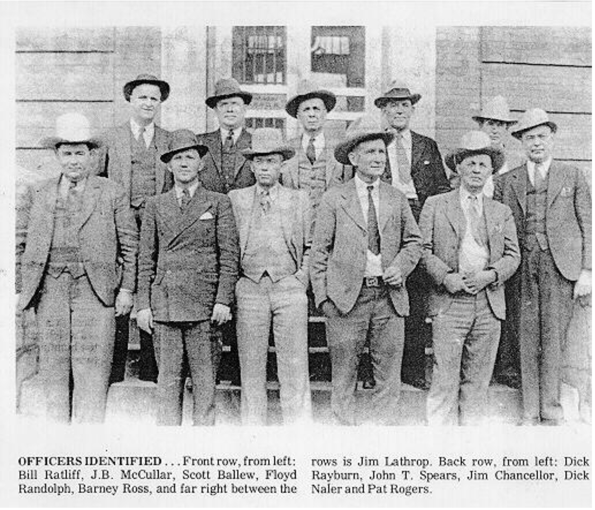 Carter County Sheriff's Office 1935 - Group Photo